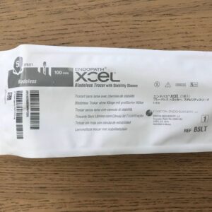 ETHICON B5LT – Endopath XCEL Bladeless Trocar con Stability Sleeve (5 mm × 100 mm)